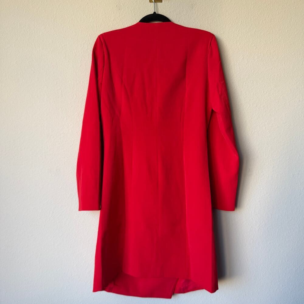 ZCrave La Belle Red Blazer Mini Dress Size L - Picture 4 of 6